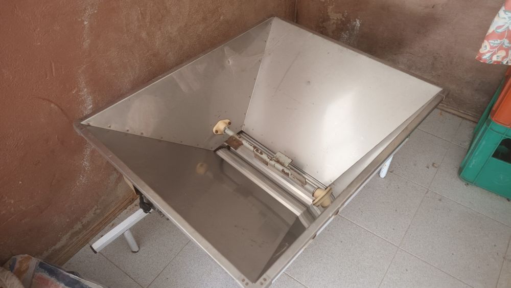 Relador de uvas em inox eléctrico