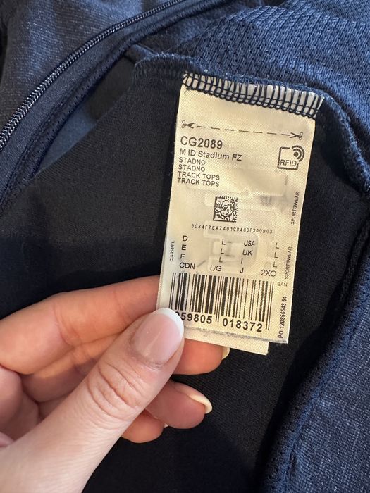 dresy męskie adidas L