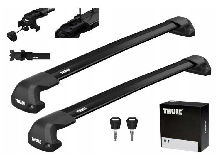 Bagażnik THULE WingBar EDGE 7207 Toyota Corolla Cross 2021-> 5d suv ZESTAW