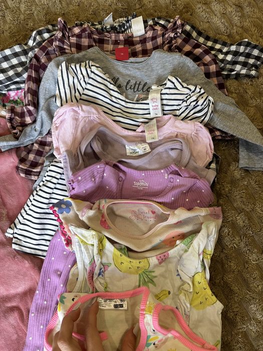 Детские вещи 74-80 розмір для дівчинки