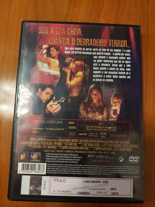 Dvd - Lobo negro