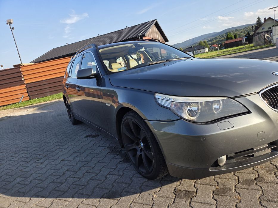 Bmw e61 m47 520 automat 2006 oryginalny przebieg  fany stan , dobrze wyposażona