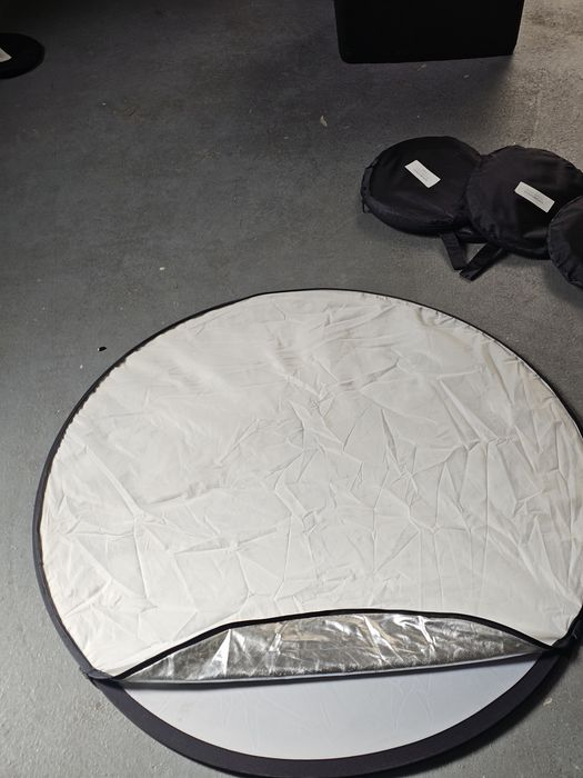 Conjunto de reflectores e fundo