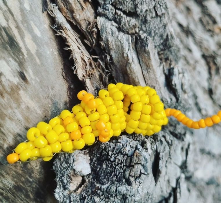 Милая криска из бисера