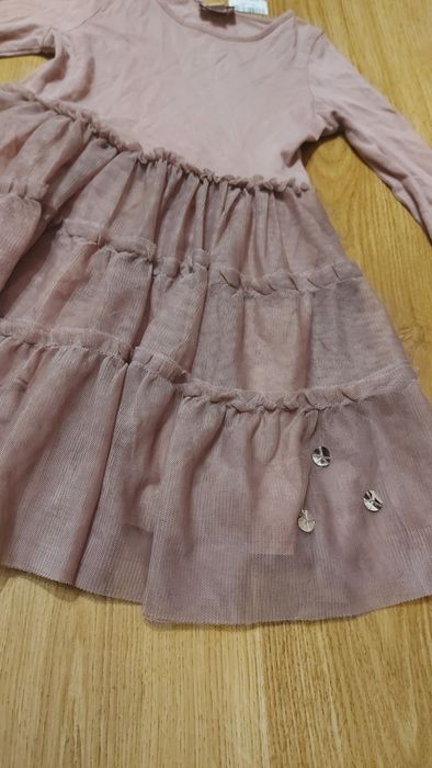 Платье нарядное с плиссе