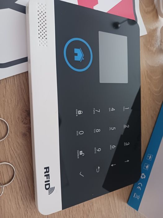 Bezprzewodowy alarm dom garaż budowa GSM wifi komunikaty sms