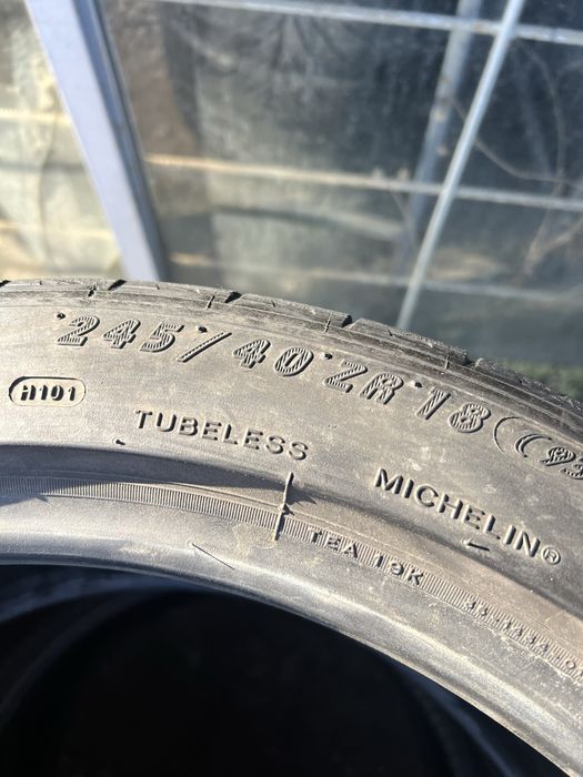 Шини 245/40/18 Michelin‼️Dunlop‼️6.5/6+мм‼️Пари Літо;Резина R18; Склад