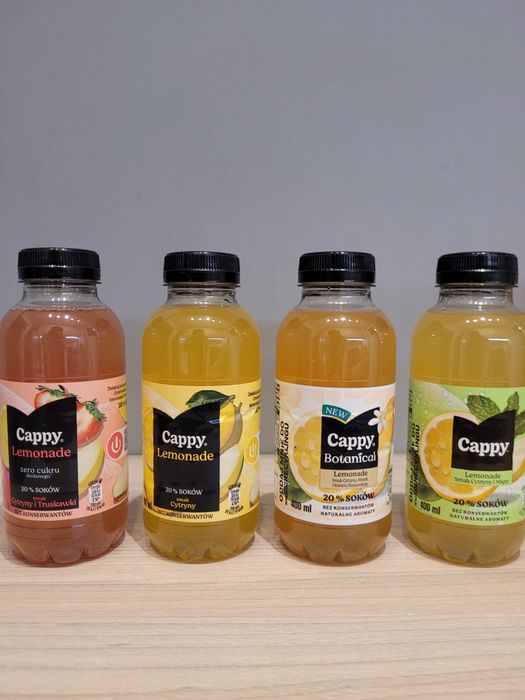 Cappy Lemonade – różne smaki, 400 ml