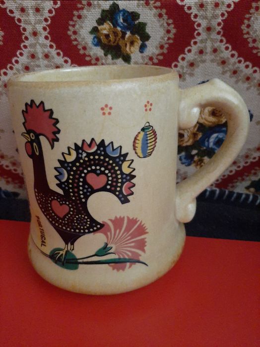 Caneca Vintage Cerveja Galo Barcelos