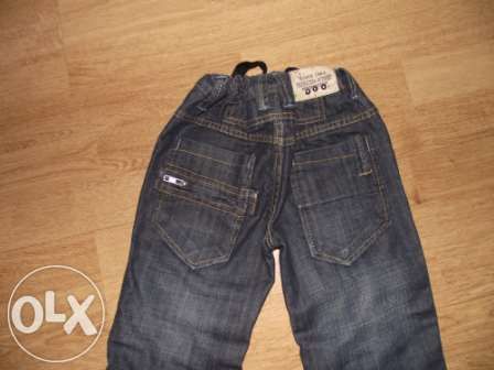 Jeansy chłopięce, r.116cm.