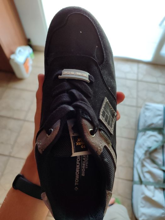 Sapatos de biqueira de aço