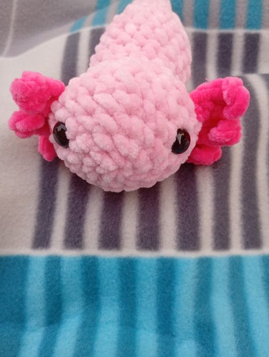 Axolotl na szydełku