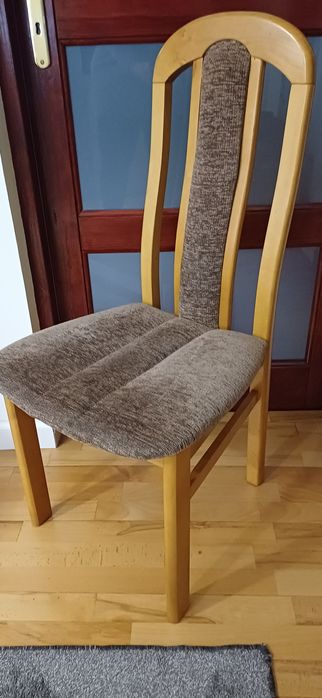 Krzesła  6 szt drewno bukowe