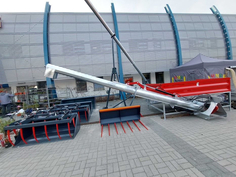 Kosz przyjęciowo-przeładunkowy/ wanna przyjęciowa napęd na WOM