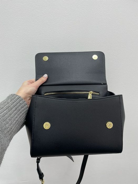 Шкіряна чорна сумка Sicily   medium 25