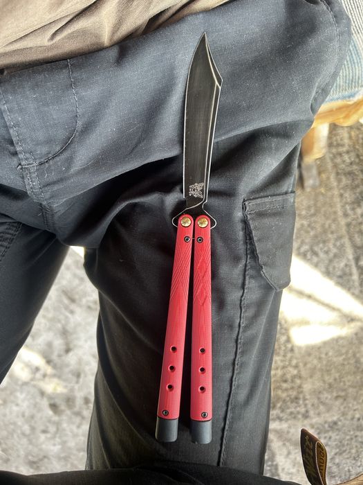 Benchmade Necron 99 balisong KLON CLONE nóż motylkowy