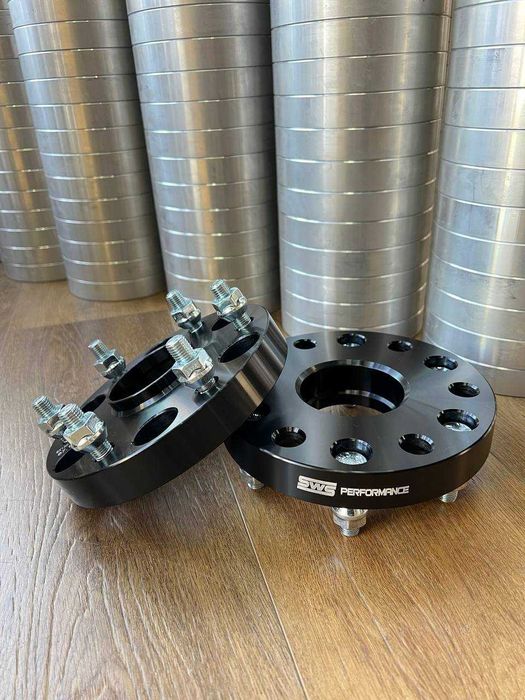 Проставки для расширения колеи, под шпильки и болты, переходные