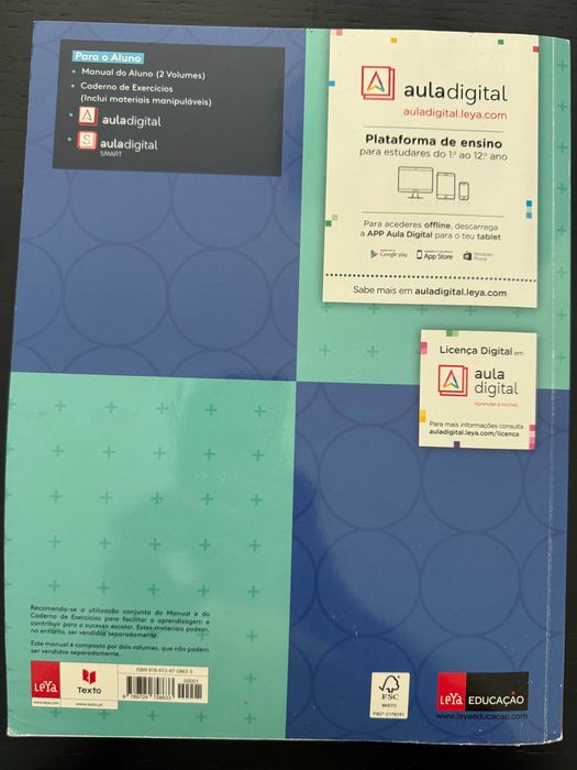 Livro Matemática MAT 9 (Vol. I e Vol. II)