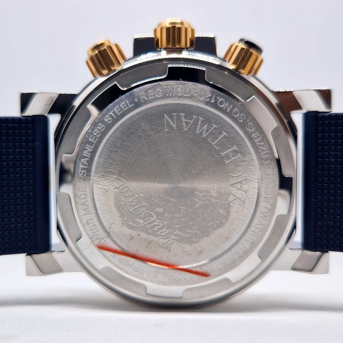 Акція Paul Picot Yachtman III Chronograph P1127. сталь золото