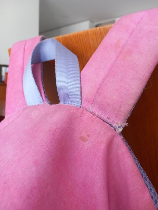 Mochila escolar da marshmello