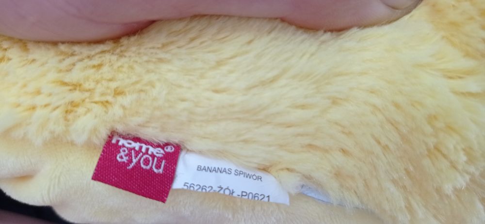 Śpiwór banan dziecięcy home&you