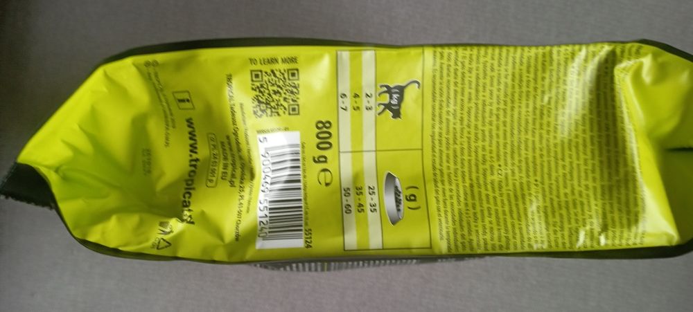 Sucha karma dla kota Tropicat Sterylised 7.2 kg