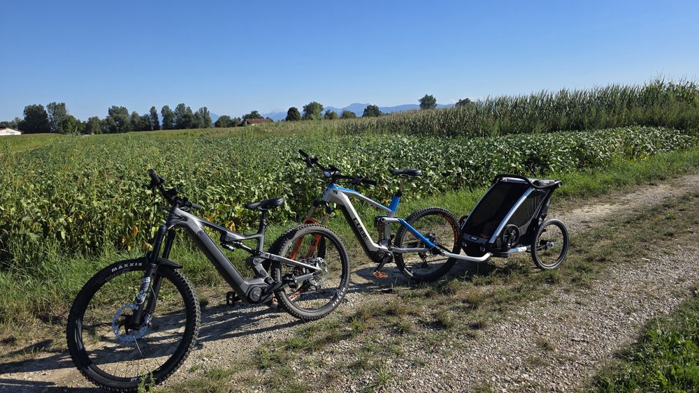 Nowy hamaczek thule chariot hamak