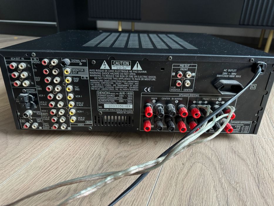 Canton CLE 600 kolumny podłogowe – para +  Denon AVR-1400