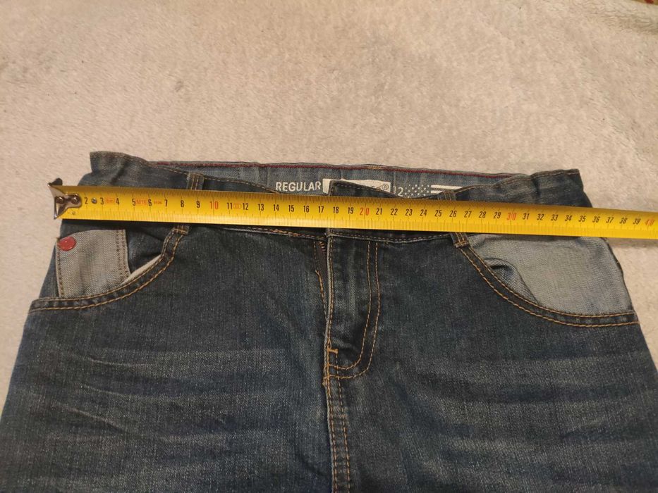 Spodnie jeans chlopięce 12 lat