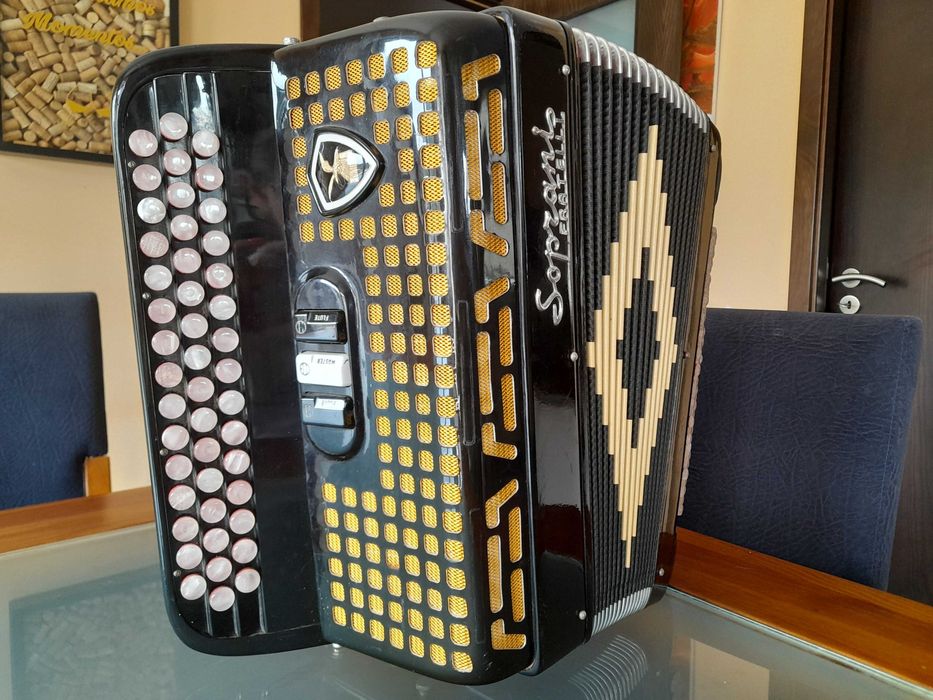 Acordeão 2 Voz Soprani Fratelli