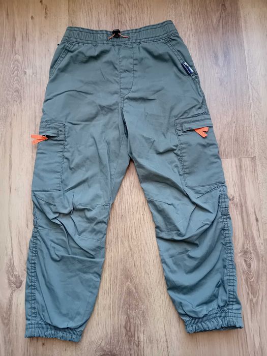 Spodnie chłopięce cargo z podszewką H&M (116cm) 5-6lat