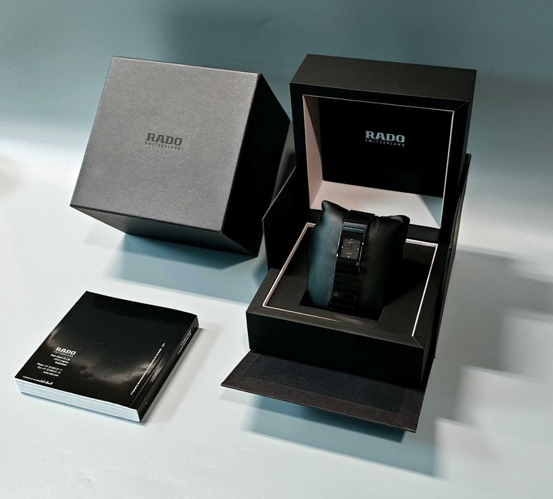 Zegarek Rado Diastar Jubile Diamonds Ceramica 4 Diamenty Komplet Box