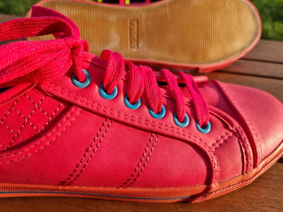 NOWE Trampki adidasy sneakersy R38 różowe