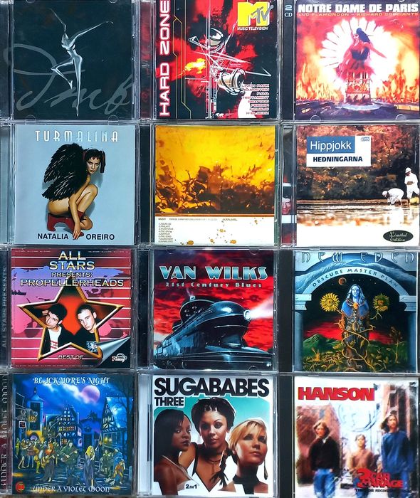 CD диски Barry White, Alice Cooper, Joe Dassin, Charles Aznavour и др.