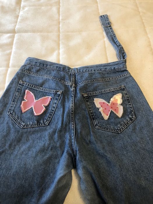 Calça ganga baggy 38 Pull &Bear