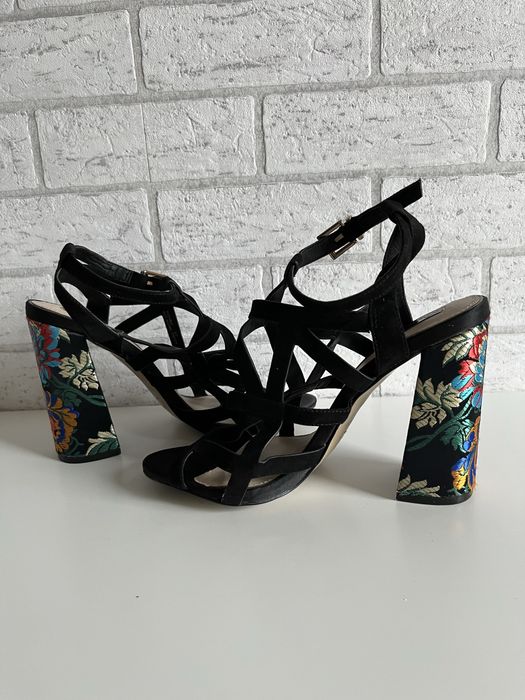 Buty/sandały na obcasie damskie Miss Selfridge 37