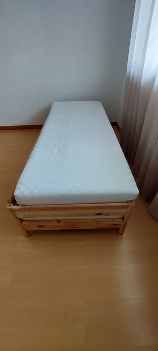 Camas Ikea Utake com colchões (2)