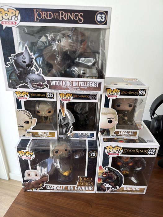 Lote FUNKO POP Senhor dos Aneis - Lord of the Rings
