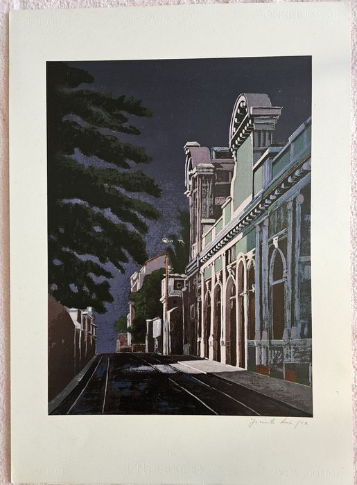 Serigrafia de Jacinto Luís