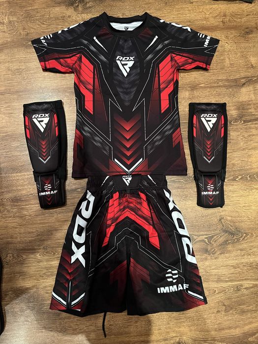 комплект рашгард, фути, перчатки з чс rdx, green hil immaf