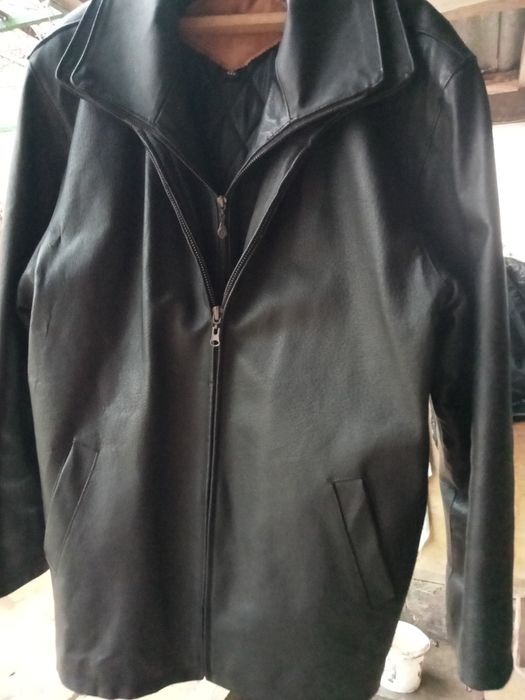 Кожаная куртка 4XL