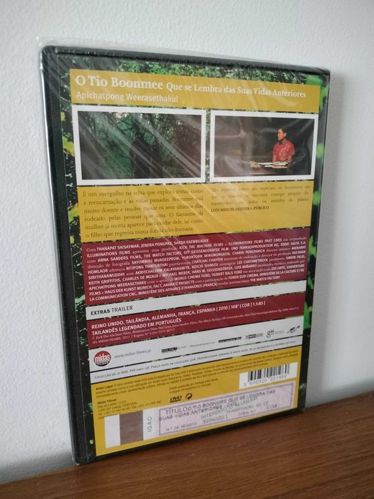 Filme DVD: O Tio Boonmee - Uncle Boonmee (Selado)