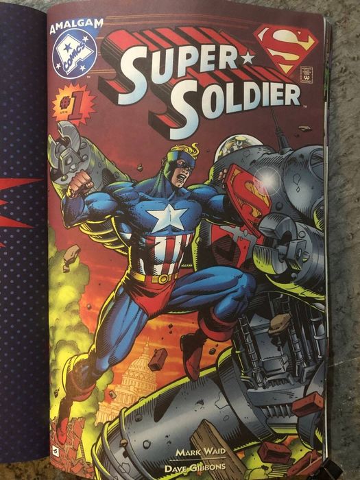 Комікс "The AMALGAM age of COMICS" перше видання 1996 року