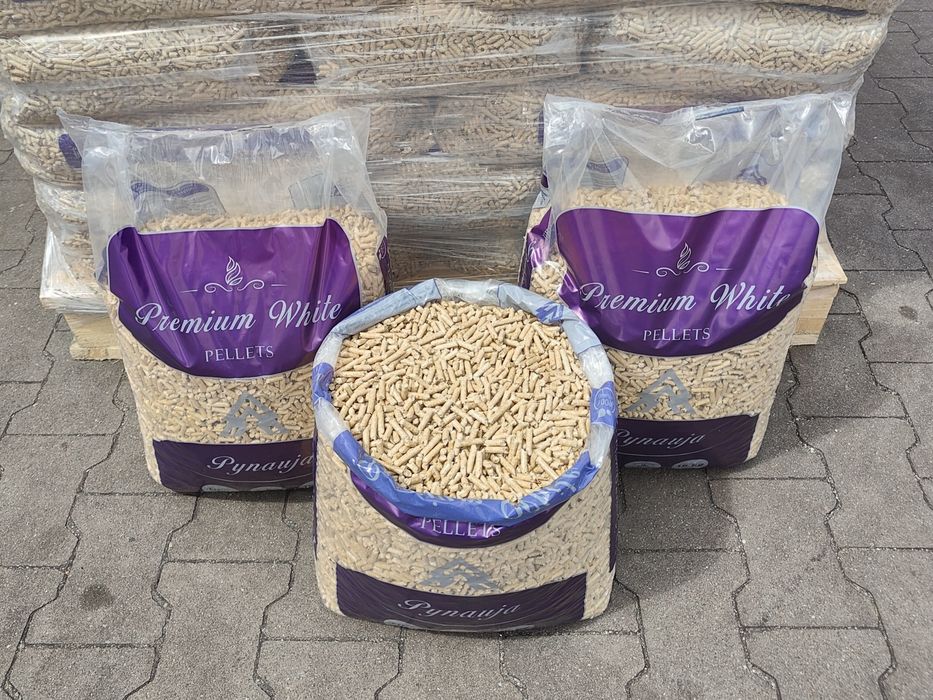 Pellet PREMIUM WHITE ENplus A1 klasa Super Premium mega jasny czysty kaloryczny