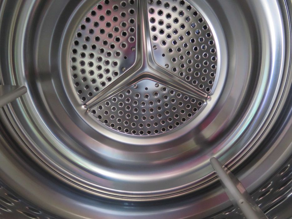 Máquina secador de roupa usada Zanussi.