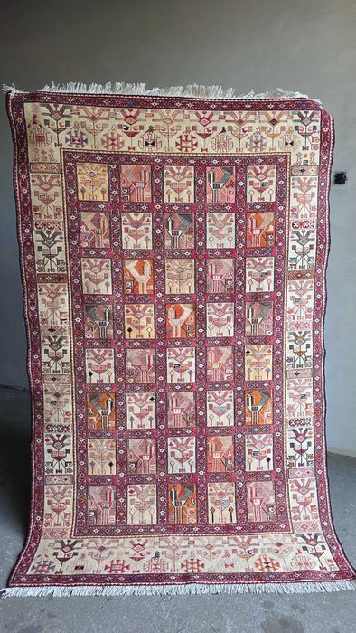 Kilim,sumak.Jedwab naturalny 195/120