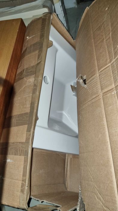 Lavatorio de pousar Sanitana de ceramica 80x45