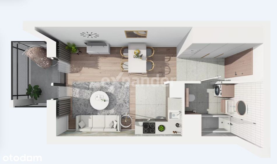 Kawalerka | 30 m² | balkon |