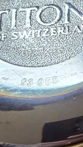 Titoni Chronograph Automatic Swiss Made Self Winding Gold Plated идеал