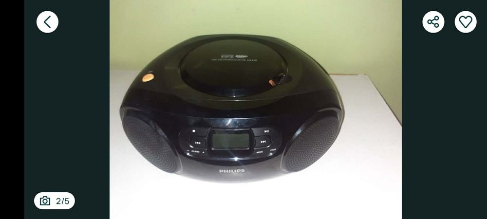 Radio Philips como novo